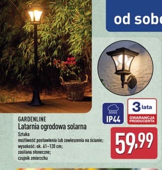 latarnia ogrodowa solarna