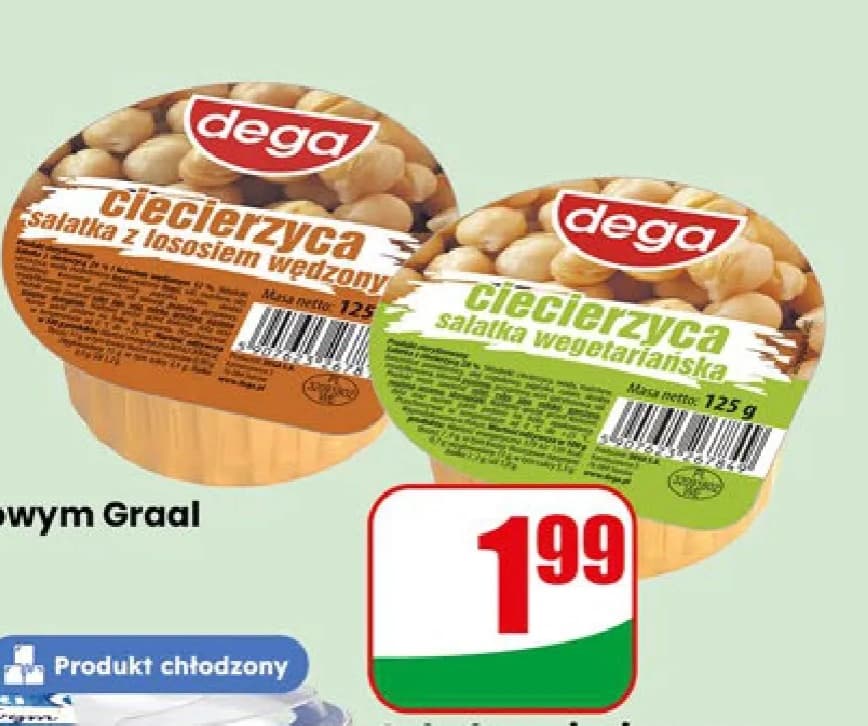 sałatka z ciecierzycą