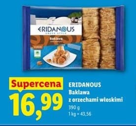baklava z orzechami włoskimi