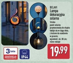 lampa dekoracyjna solarna