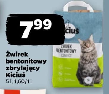 żwirek bentonitowy zbrylający