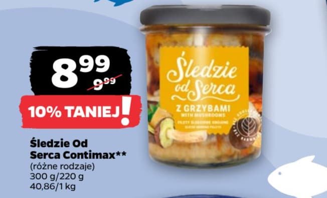 śledzie od serca z żurawiną