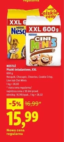 płatki śniadaniowe XXL