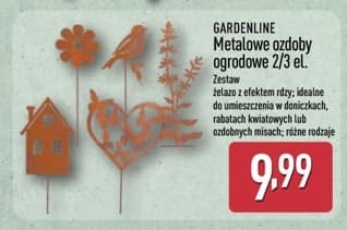metalowe ozdoby ogrodowe