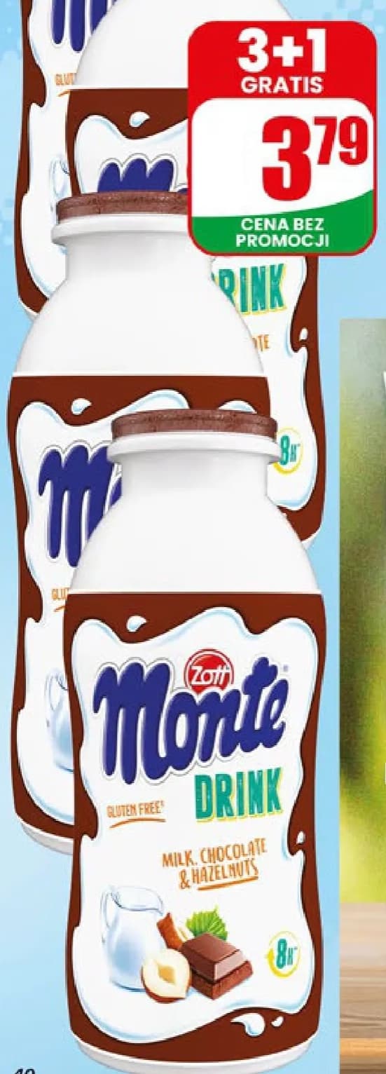 napój kakaowy mleczny z orzechami laskowymi