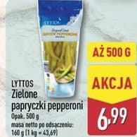 papryczki pepperoni zielone