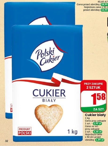 cukier biały