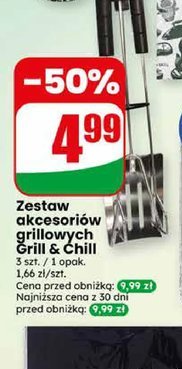 zestaw akcesoriów grillowych