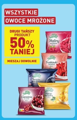 wszystkie owoce mrożone