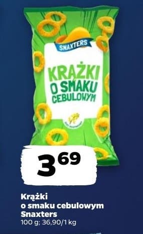 krążki o smaku cebulowym