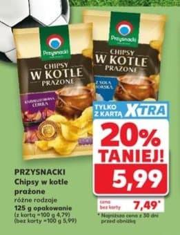 chipsy w kotle prażone