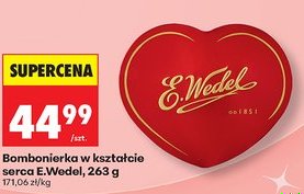 bombonierka w kształcie serca