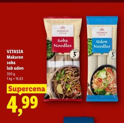 makaron soba lub udon