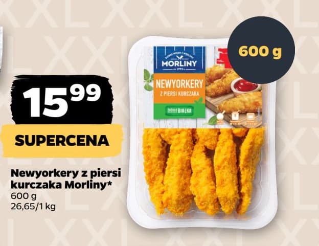 panierowane paski z piersi kurczaka