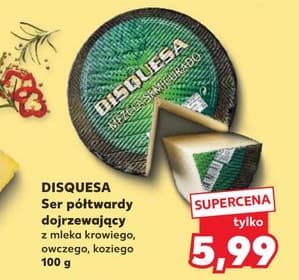 ser półtwardy dojrzewający z mleka krowiego, owczego, koziego