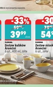 zestaw kubków Arancini