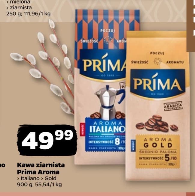 kawa ziarnista italiano gold
