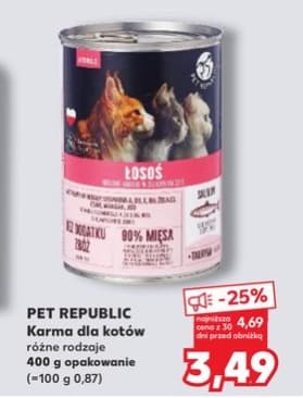 karma dla kotów łosoś