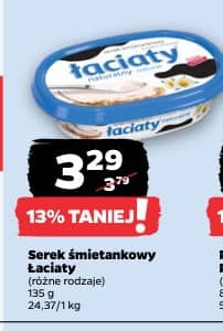 Łaciaty serek śmietankowy 135g