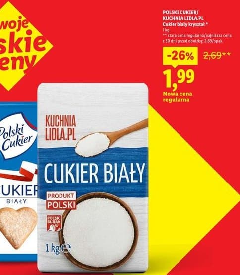 cukier biały kryształ
