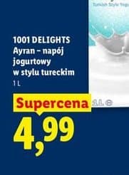 napój jogurtowy Ayran w stylu tureckim