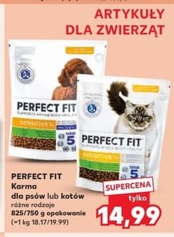 karma dla psów lub kotów sensitive