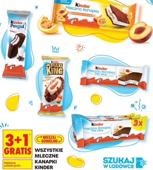 wszystkie słodycze z lodówki