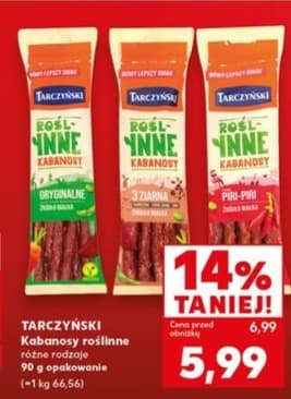 kabanosy roślinne
