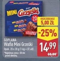 wafle mini grześki