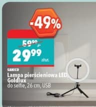 lampa pierścieniowa LED GoldLux do selfie