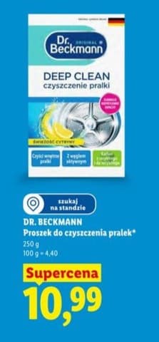 proszek do czyszczenia pralek