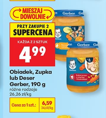 obiadek, zupka lub deser dla dzieci