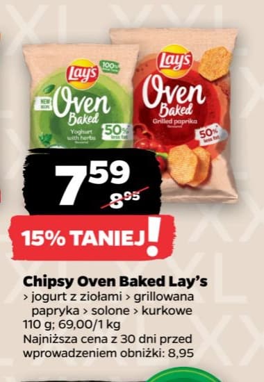 chipsy jogurt z ziołami