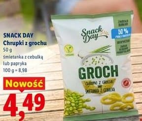 chrupki z grochu