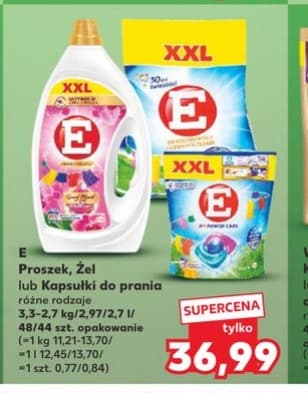 proszek żel lub kapsułki do prania