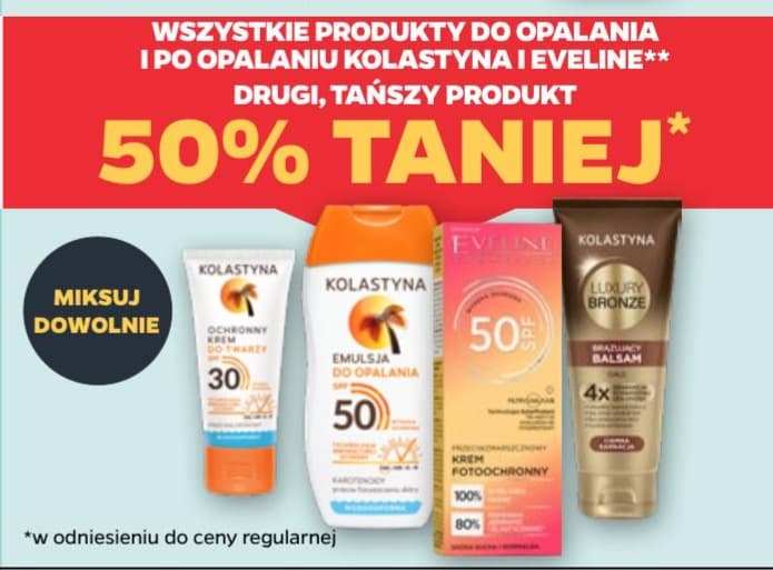 wszystkie produkty do opalania i po opalaniu