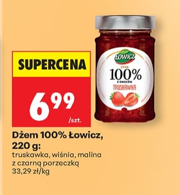 dżem 100% truskawka