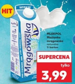 maślanka mrągowska naturalna