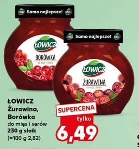 borówka do mięs i serów