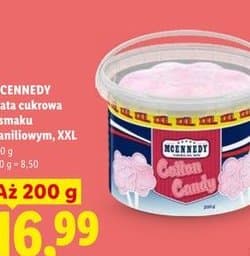 wata cukrowa o smaku waniliowym, XXL