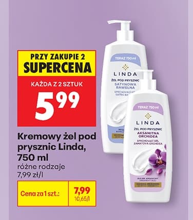 kremowy żel pod prysznic