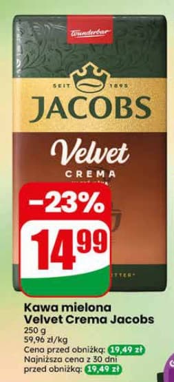 kawa mielona velvet crema