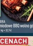 żeberka miodowe BBQ wolno gotowane