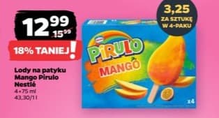 lody na patyku mango
