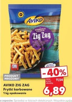 frytki karbowane