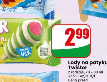 lody na patyku Twister