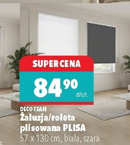 żaluzja roleta plisowana plisa