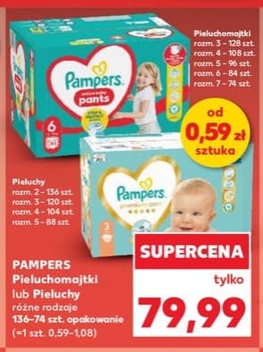 pieluchomajtki lub pieluchy różne rodzaje