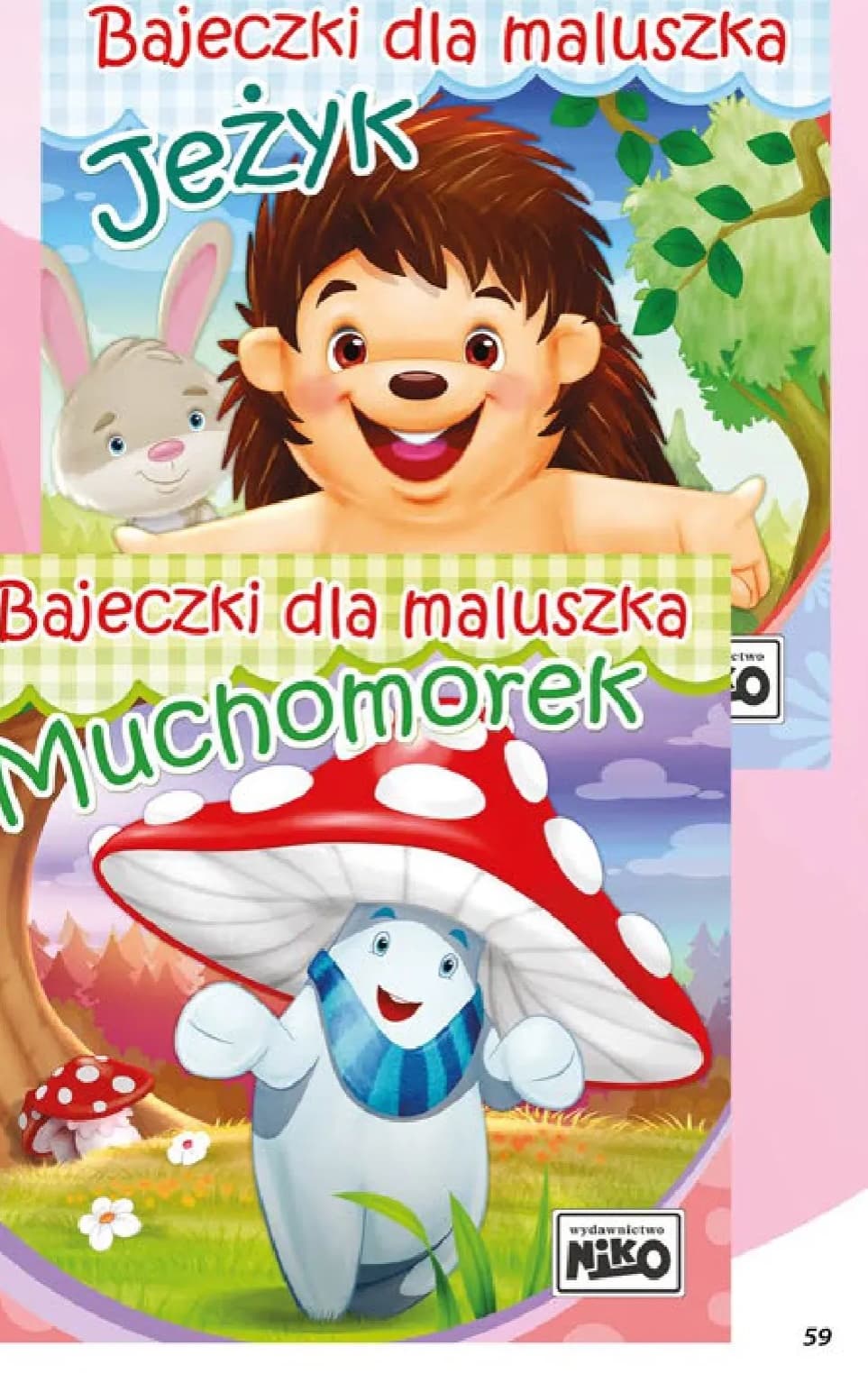 książeczka bajeczki dla maluszka