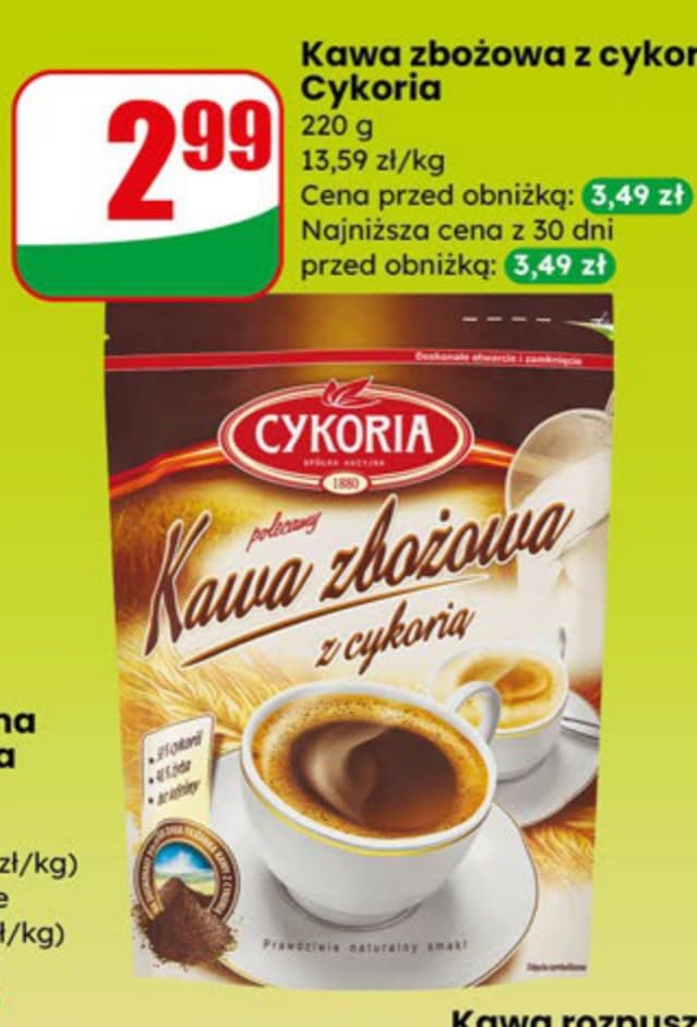 kawa zbożowa z cykorią